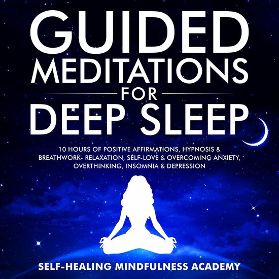 Guided Meditations For Deep Sleep - cover