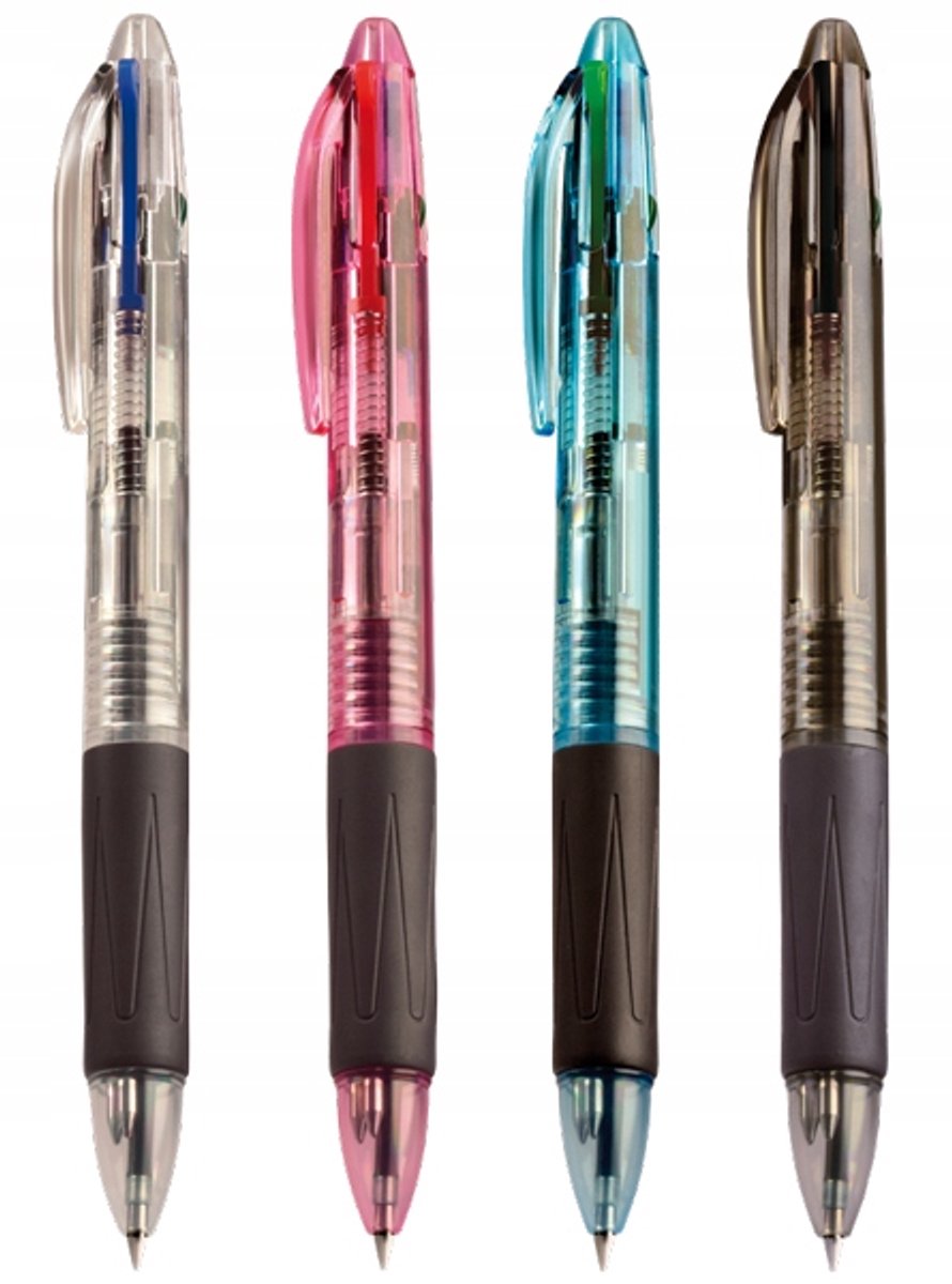 TETIS KD800-4M 4-kleurenpen - Essentieel voor school en cantoor