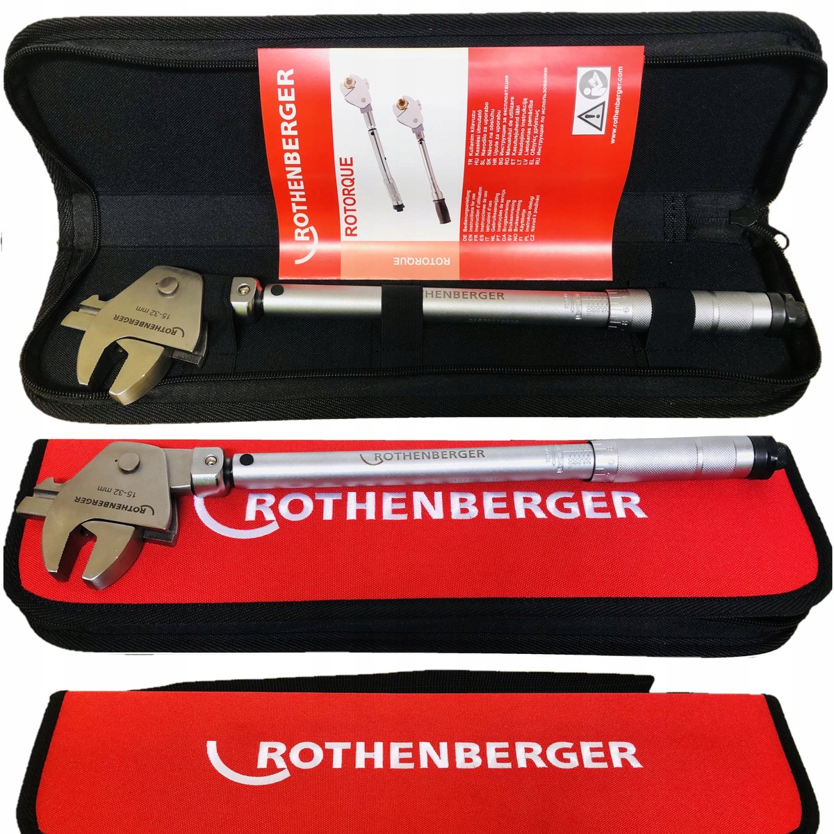 Rothenberger Momentsleutel 10-110 Nm, 15-32 mm