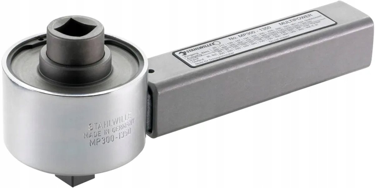 Stahlwille MP300 Planetair Reductie 1350Nm 1:3, 3/4"