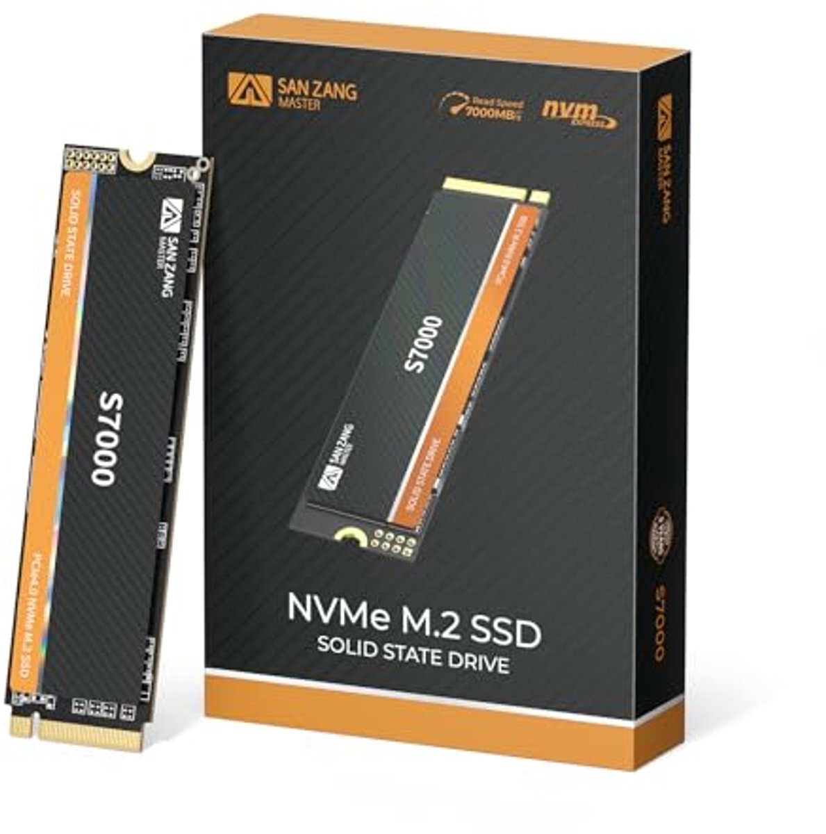1TB M.2 NVMe SSD tot 7000 MB/s lezen - Interne Gaming Schijf voor PS5 en Laptop