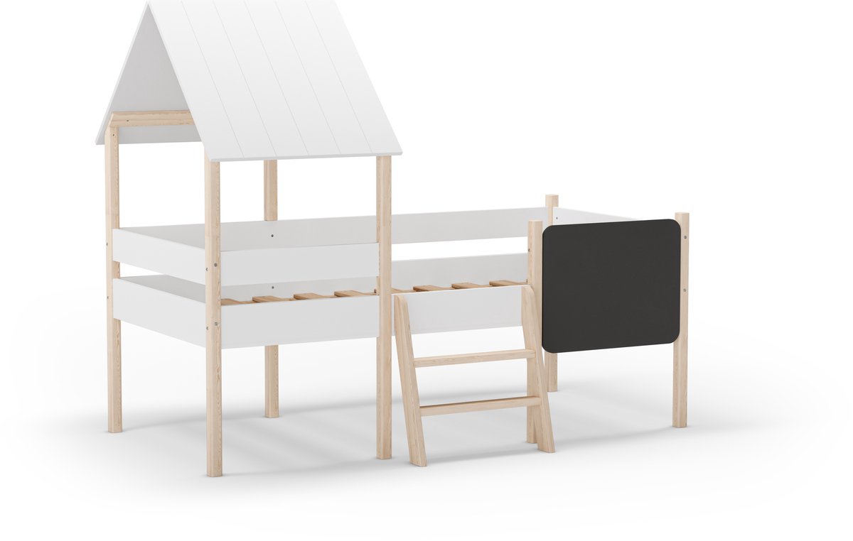 Marckeric - Bed Mint - Wit - 202x110x150cm