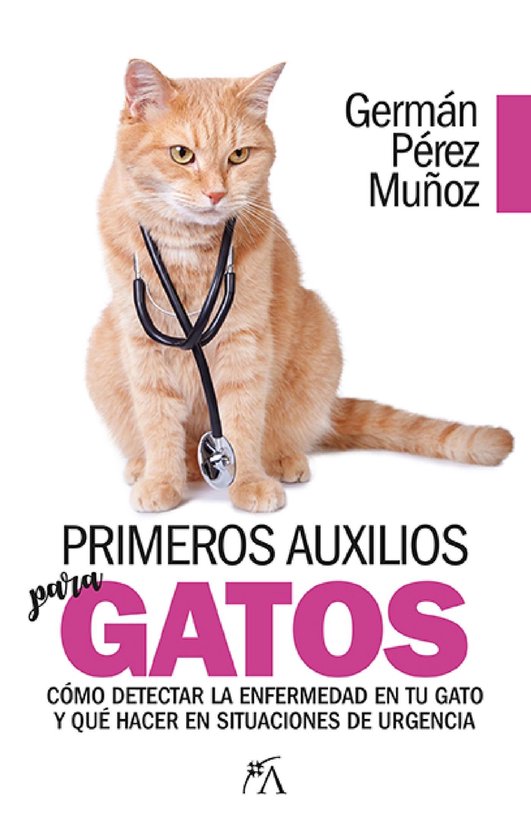 Primeros auxilios para gatos - cover