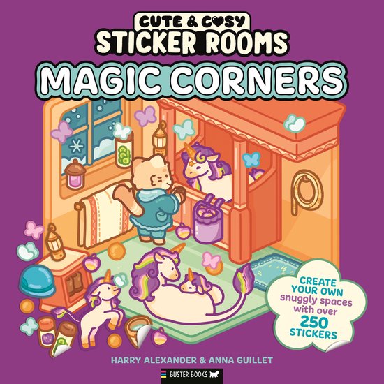 Cute & Cosy- Sticker Rooms: Magic Corners - cover