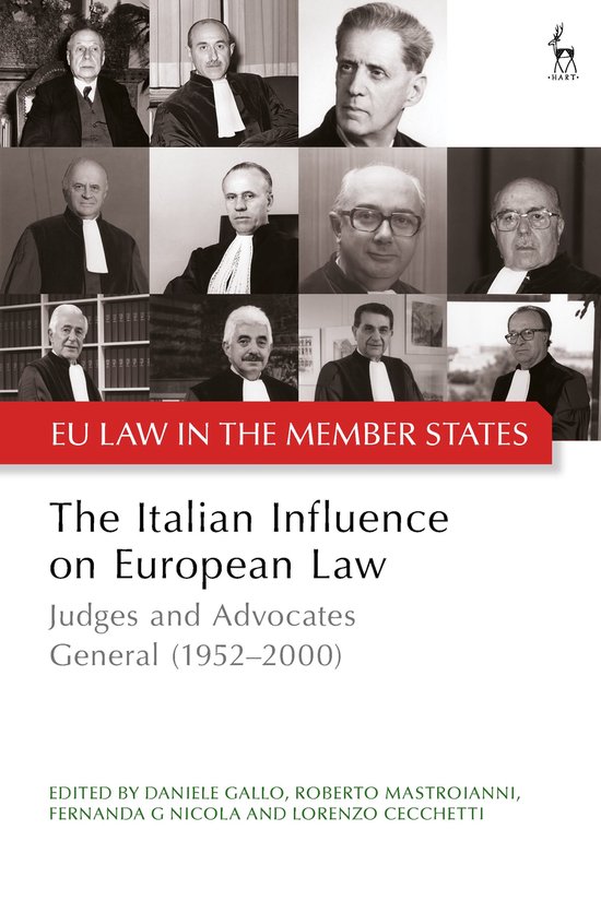 EU Law in the Member States-The Italian Influence on Europea ... - cover