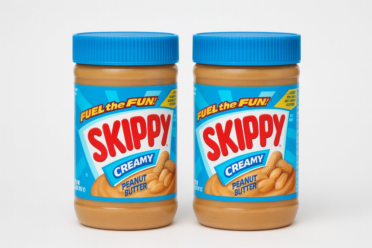 Skippy Pindakaas Extra Smooth – 2 x 454g Voordeelverpakking | Romige Peanut Butter