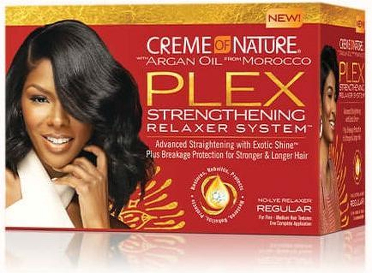 Creme Of Nature Argan Oil PLEX Strengthening Relaxer System
