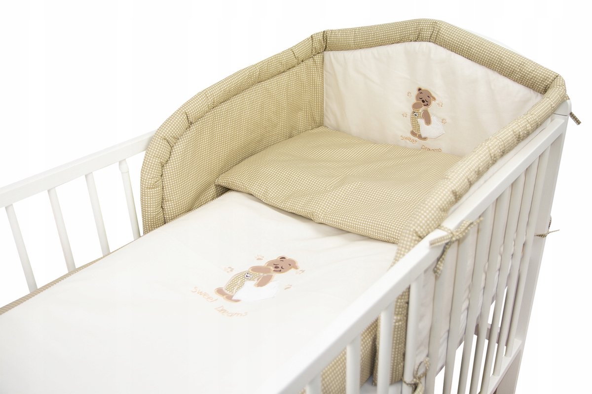 Kinderledikant beddengoed 3-delig 120x90cm - Zacht Katoen