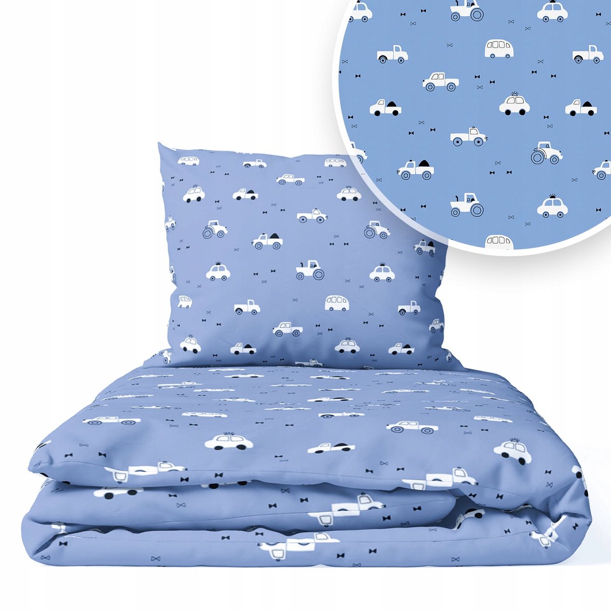 Kinderbed Dekbedovertrek Set 100x135 met Vulling - All-Season
