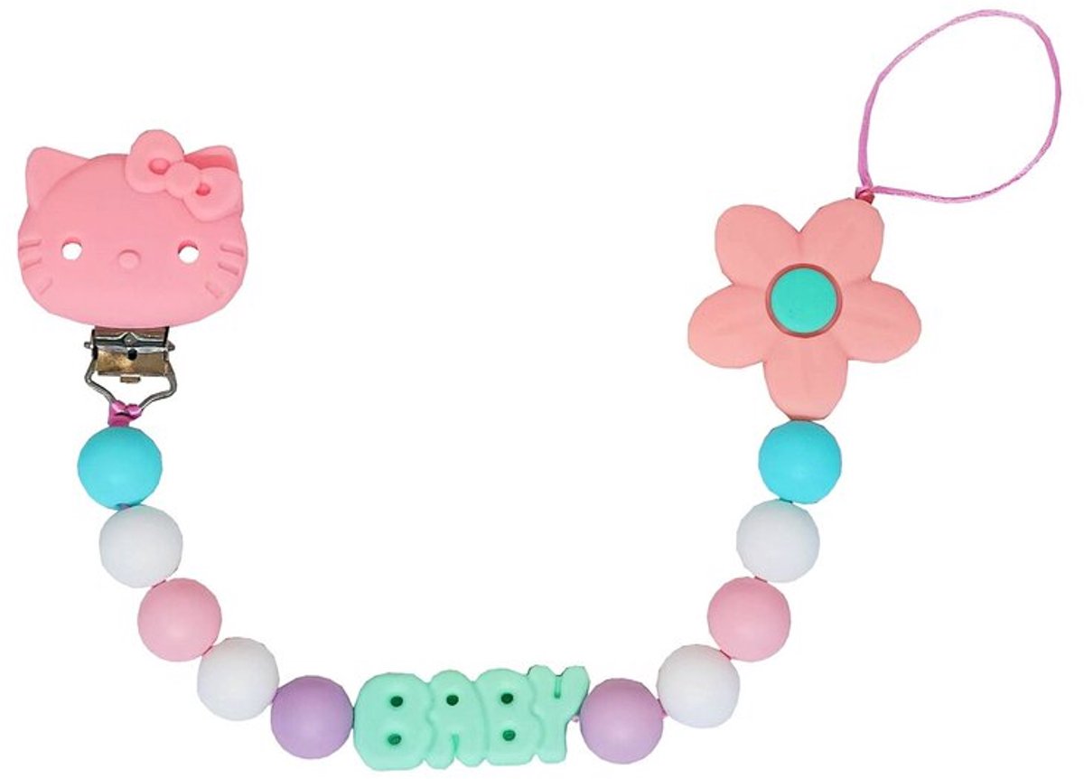 Tutkoord Kitty - roze