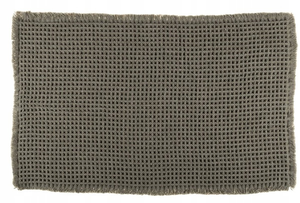 Antislip Wafel Badmat 50x80cm Groen - Zacht & Decoratief