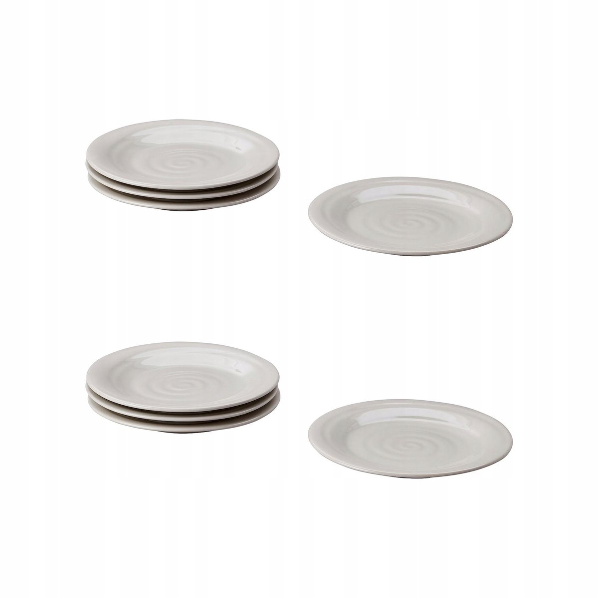 SANDSKÄDDA Bordjes Licht Grijsbeige 20 cm (Set van 4)