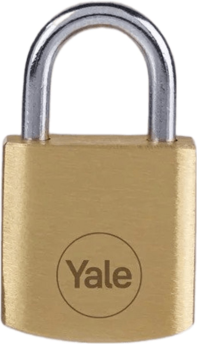 Yale - Messing Hangslot - 20 mm - Standard Protection