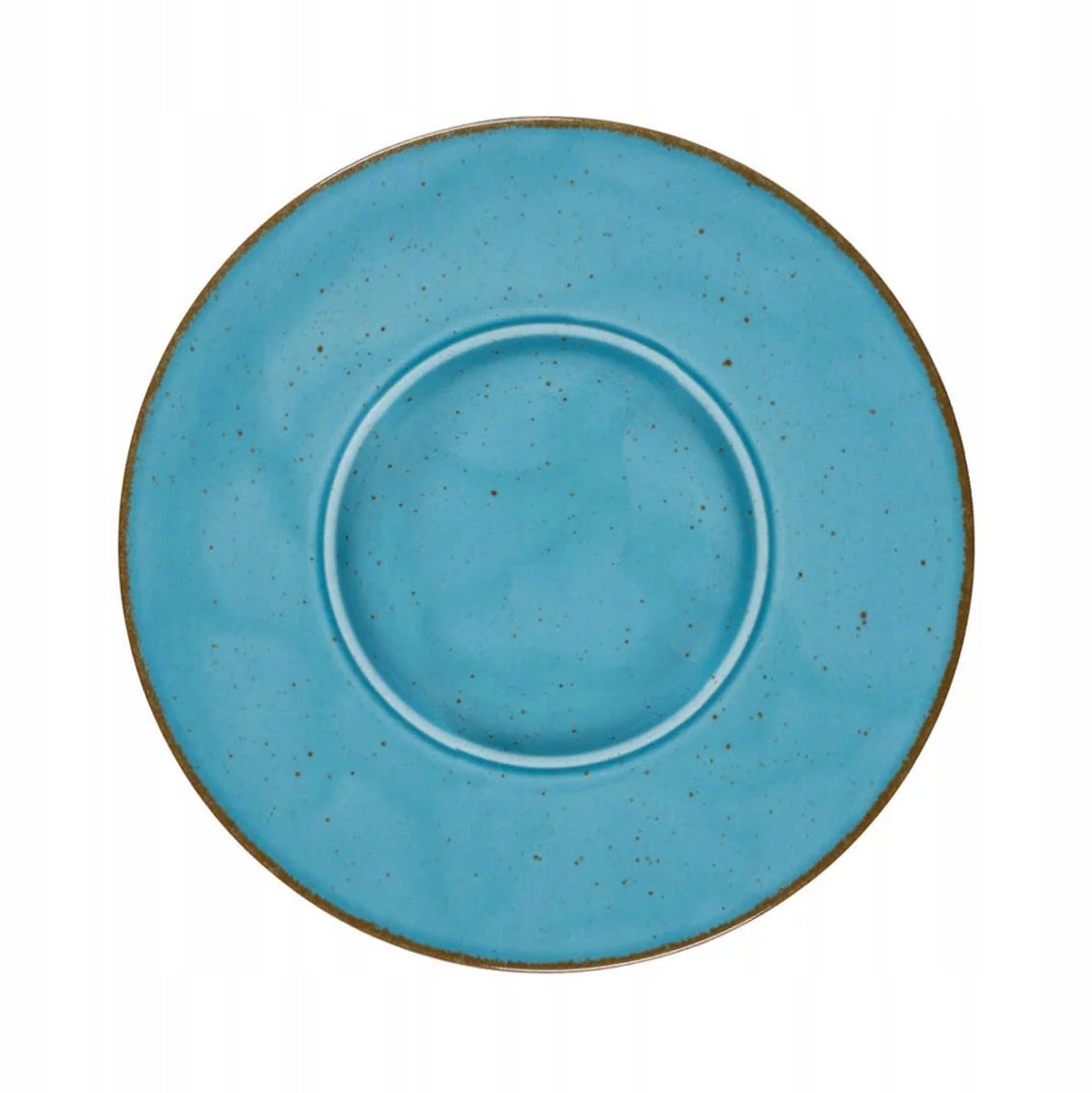 Renovatie van Muza K6 Turkoois Plat Bord 27 cm 27