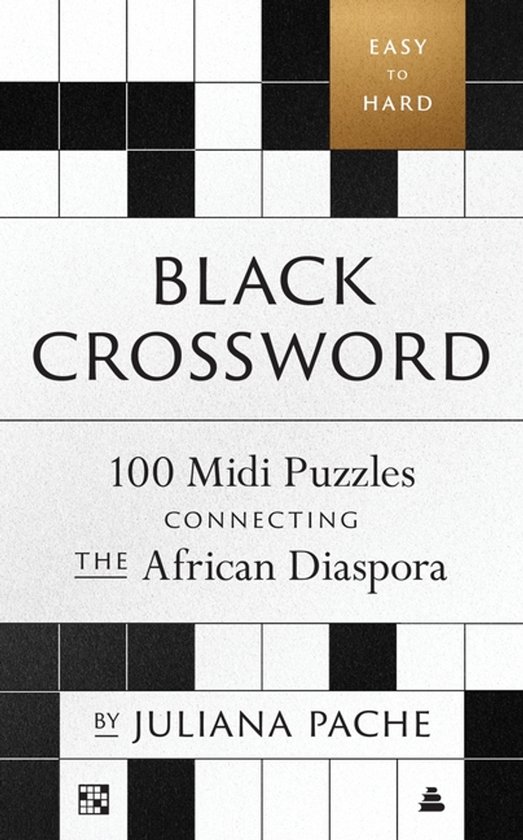 Black Crossword: 100 MIDI Puzzles Connecting the African Dia ... - cover