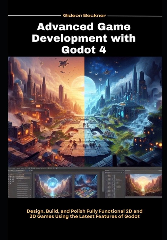 Advanced Game Development with Godot4 - cover