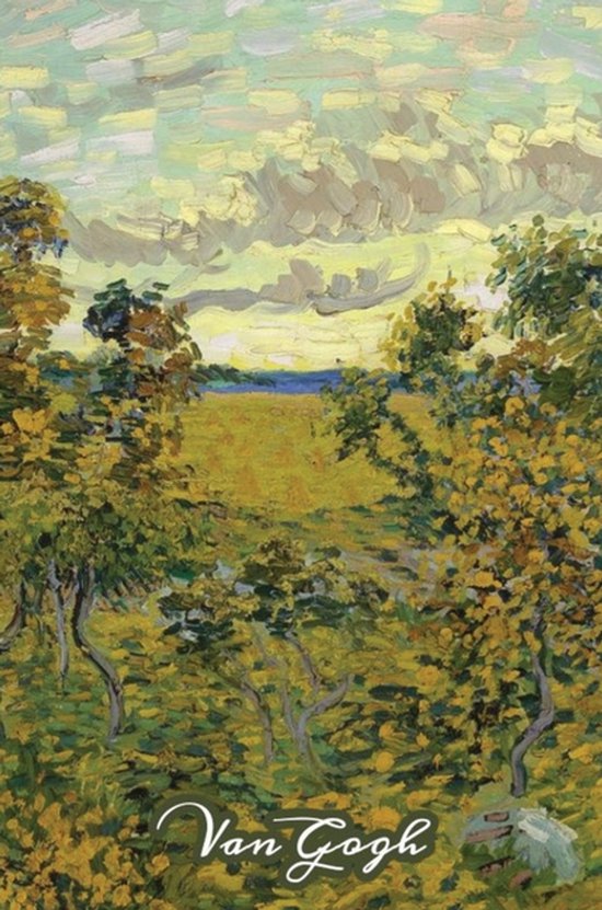 Sunset at Montmajour Van Gogh Note Book - cover