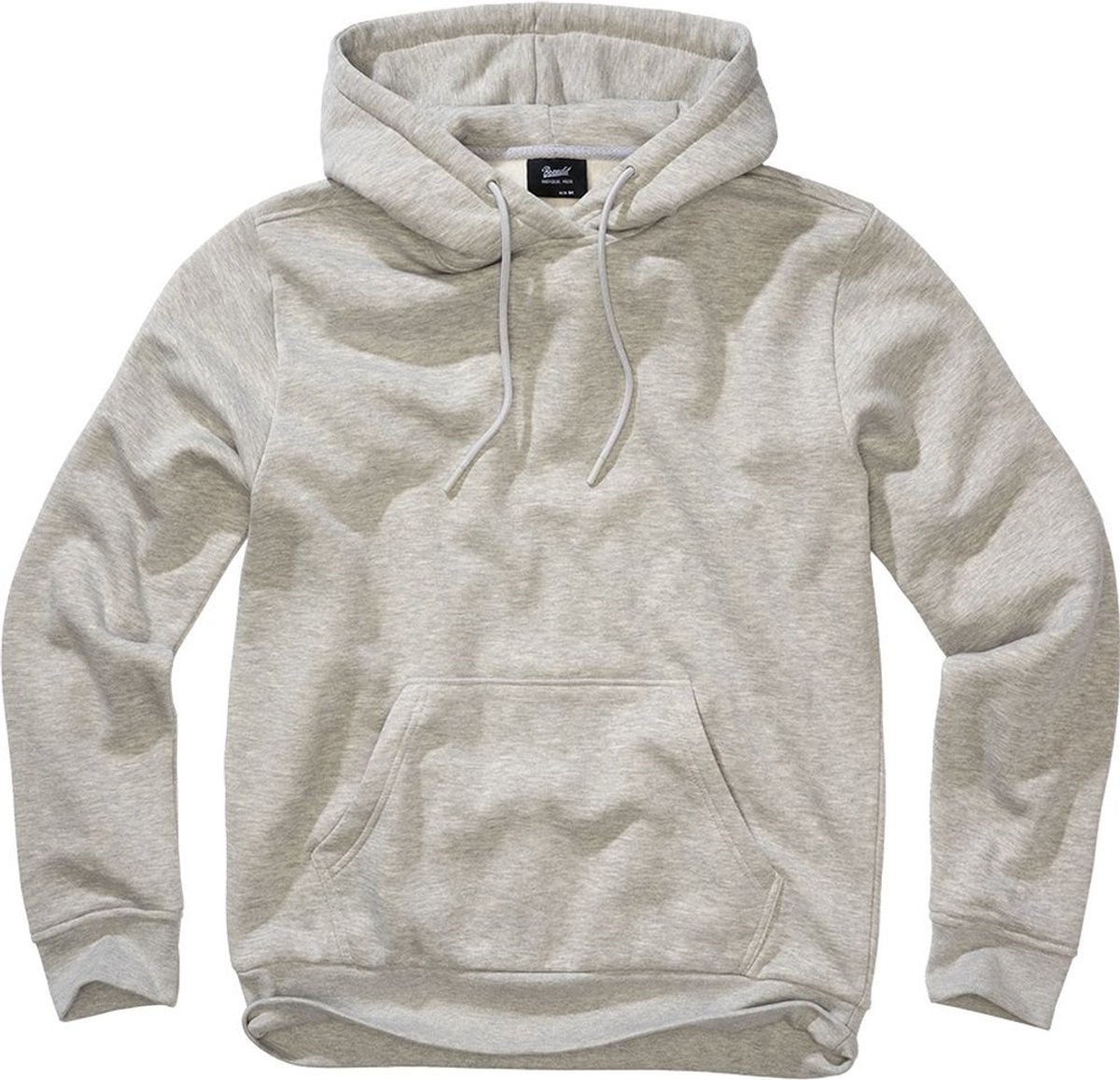 Brandit Heavy Hoody Tom Heren Trui met capuchon - gemêleerd grijs - L
