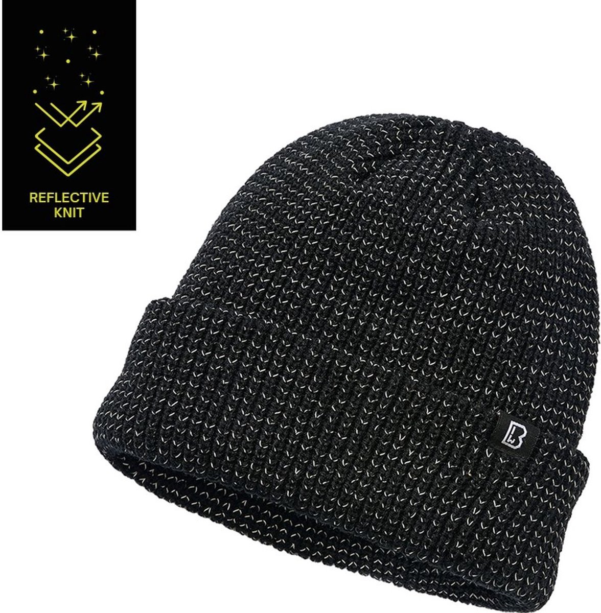 Brandit - Reflection Beanie Muts - Zwart