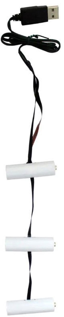Santaville - USB Power Adapters Equivalent to 3-AA Leader Wire: 46cm
