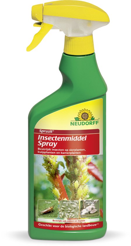Neudorff Spruzit Insectenmiddel Spray 500 ml Gebruiksklaar - Insecten Spray Planten -...