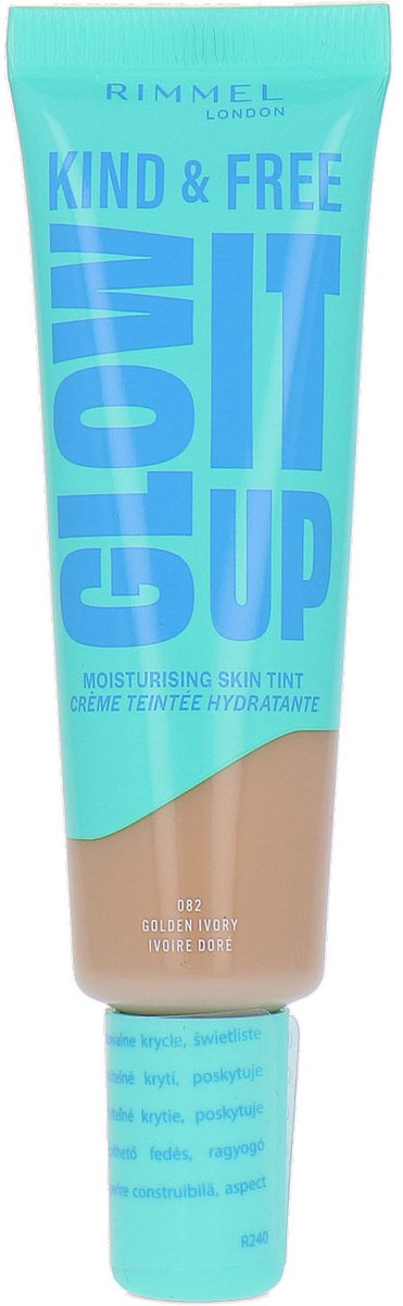Rimmel Kind & Free Glow It Up Moisturising Skin Tint - 082 Golden Ivory