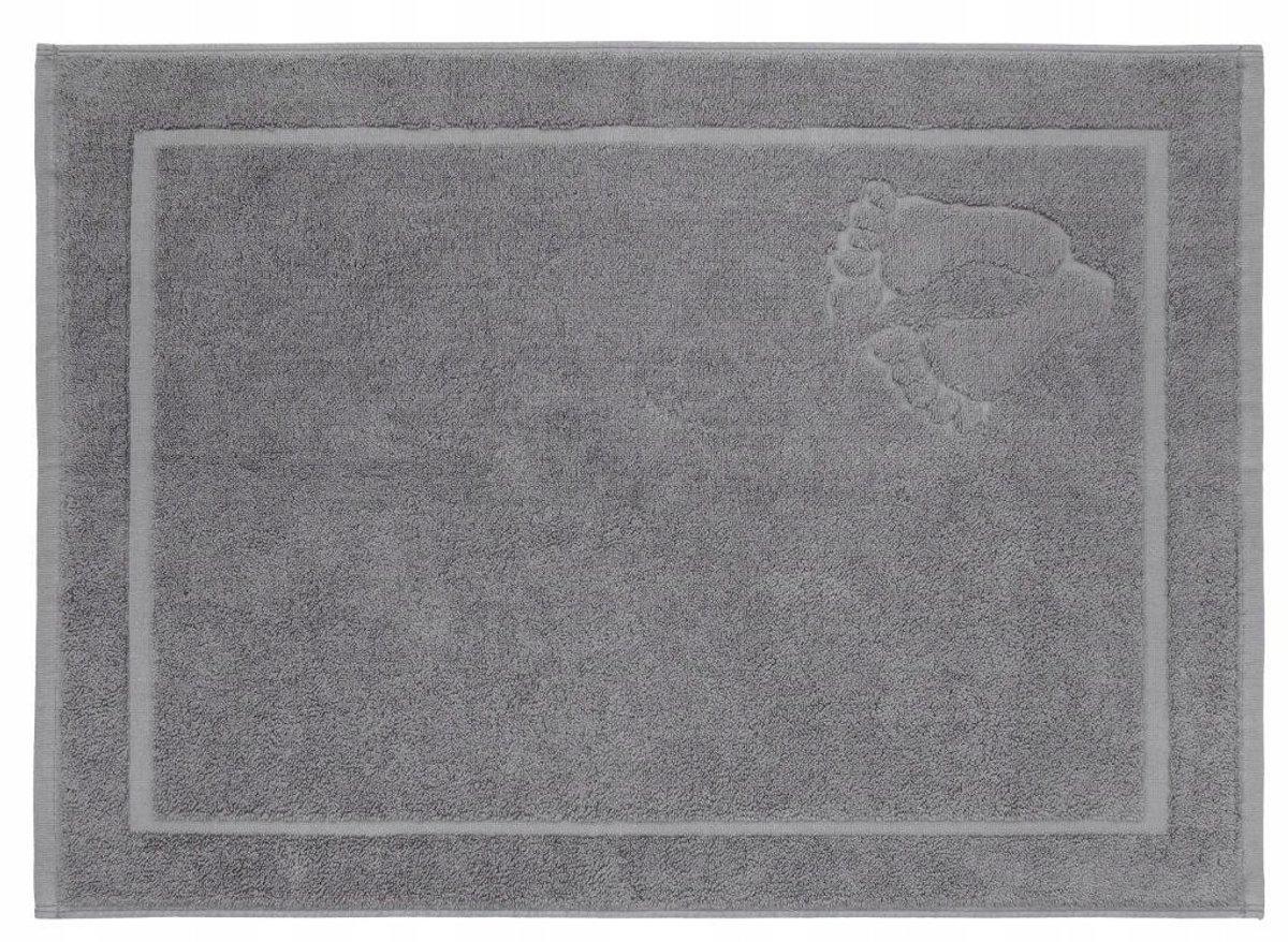 Badmat 50x70 cm Katoen Frottee 650g - Antraciet