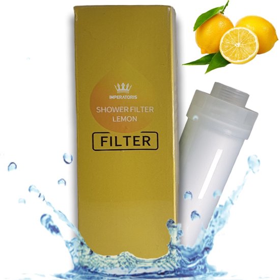 34-traps douchefilter met vitamine C voor hard water - waterontharder