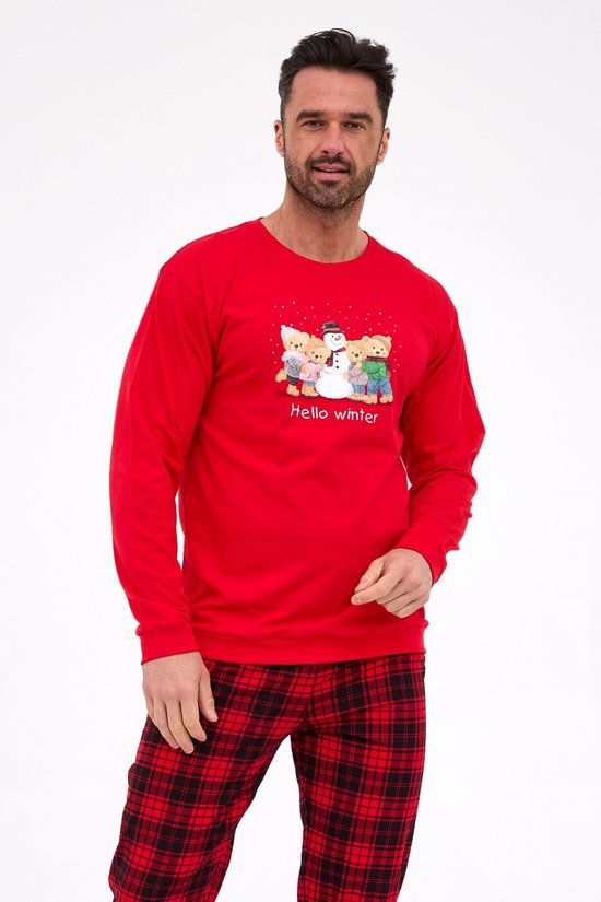 Pyjamas d'hiver assortis pour homme Cornette , collection Noël et famille, référence 115/289 S