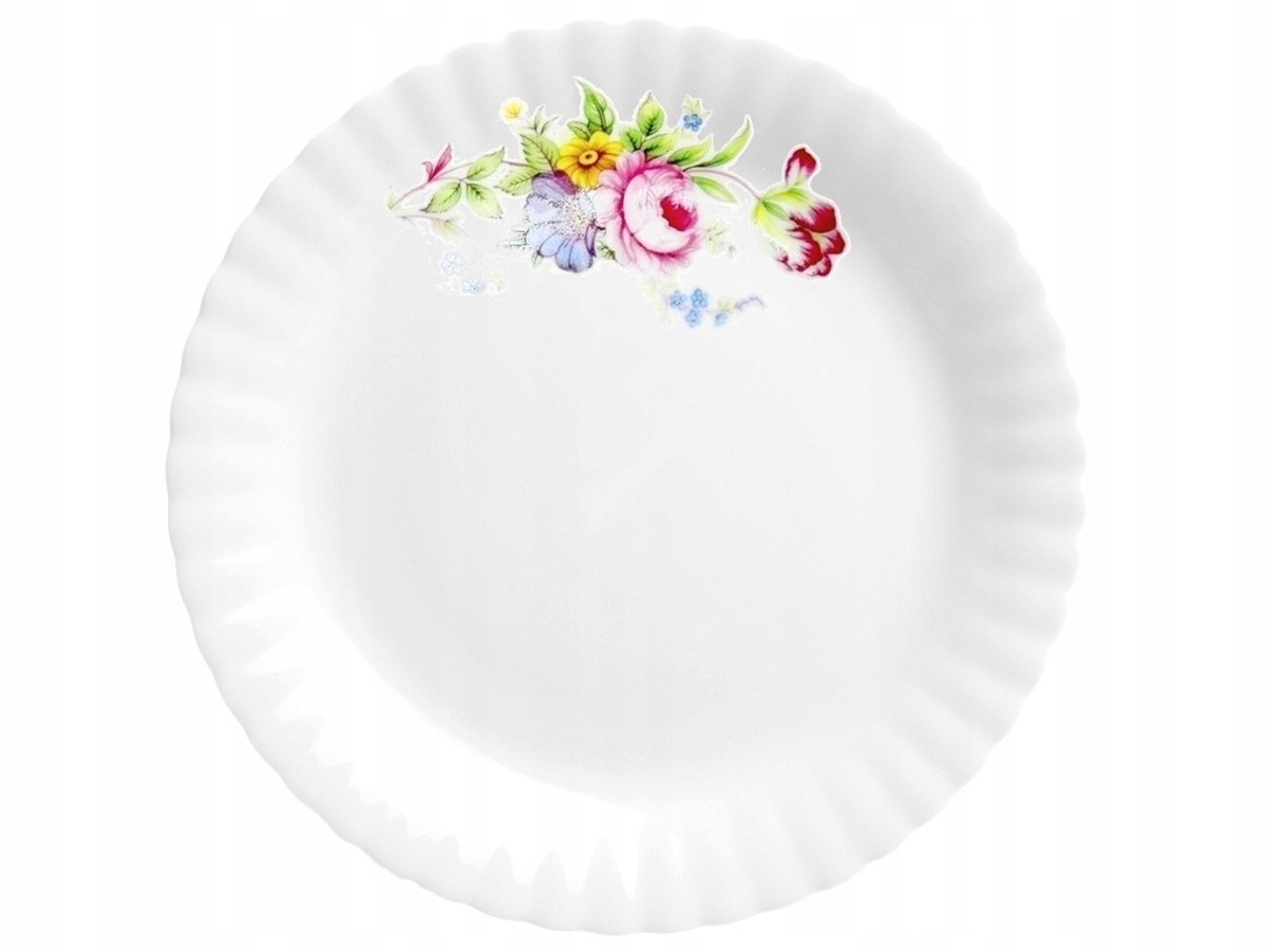 Chodzież Iwona Plat bord 19 cm - Wit porselein