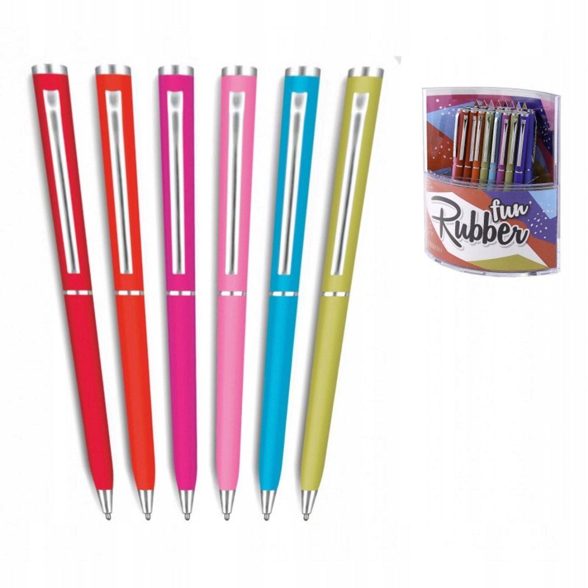 Penmate automatische slanke pen - blauwe inkt