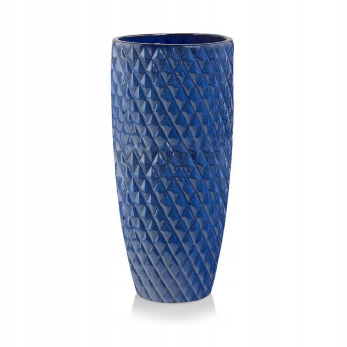 Polnix Keramische Pot Cigar Blauw 50 cm Hoog