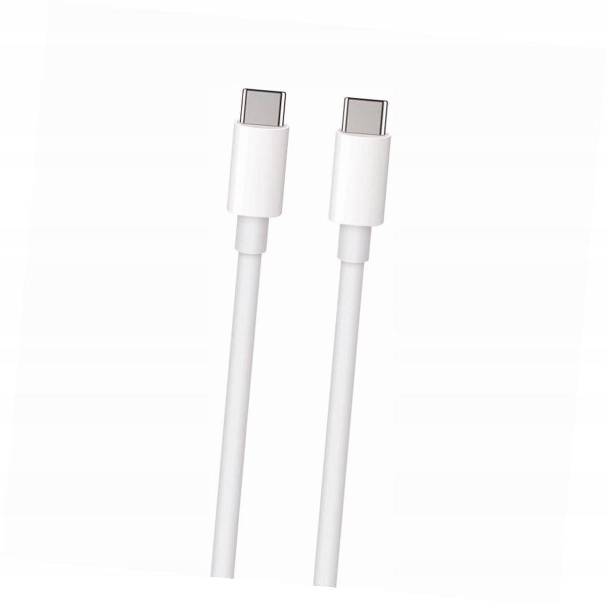 Maxlife USB-C naar USB-C Kabel 2m Wit - Snel Laden voor Motorola Edge 40 Neo