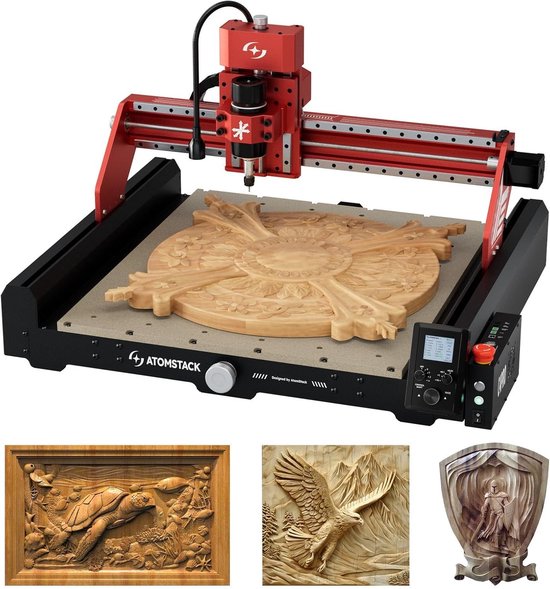 ATOMSTACK C4 Pro CNC Lasersnijmachine - CNC Machine Kit - 200W Spindel ...