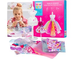 WOW BOX – Creatieve set Modeontwerper voor kinderen, set voor het ontwerpen van kleding DIY 8+