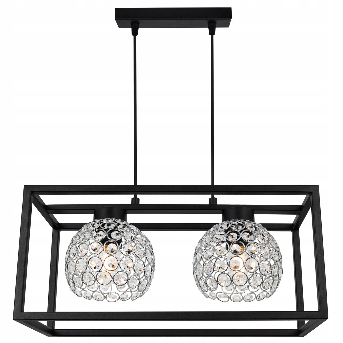 Elegante Kristallen Kooi Hanglamp - Glamour Stijl