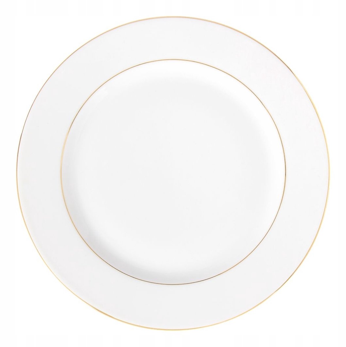 Chodzież Astra bord porseleinen eetbord 32 cm met gouden rand