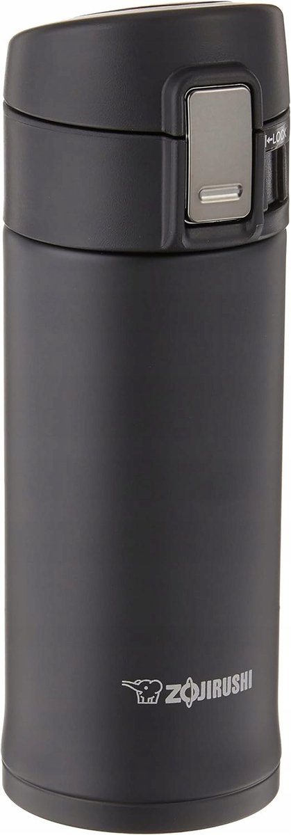 Zojirushi Thermosbeker RVS Zwart 360ml - Ideaal voor Onderweg — afbeelding 3