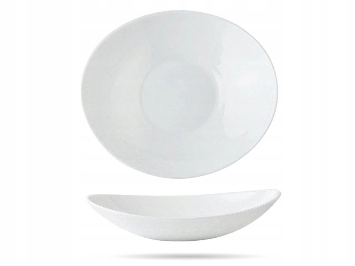Bormioli Rocco Prometeo Diepbord Wit 23x20 cm Gehard Glas