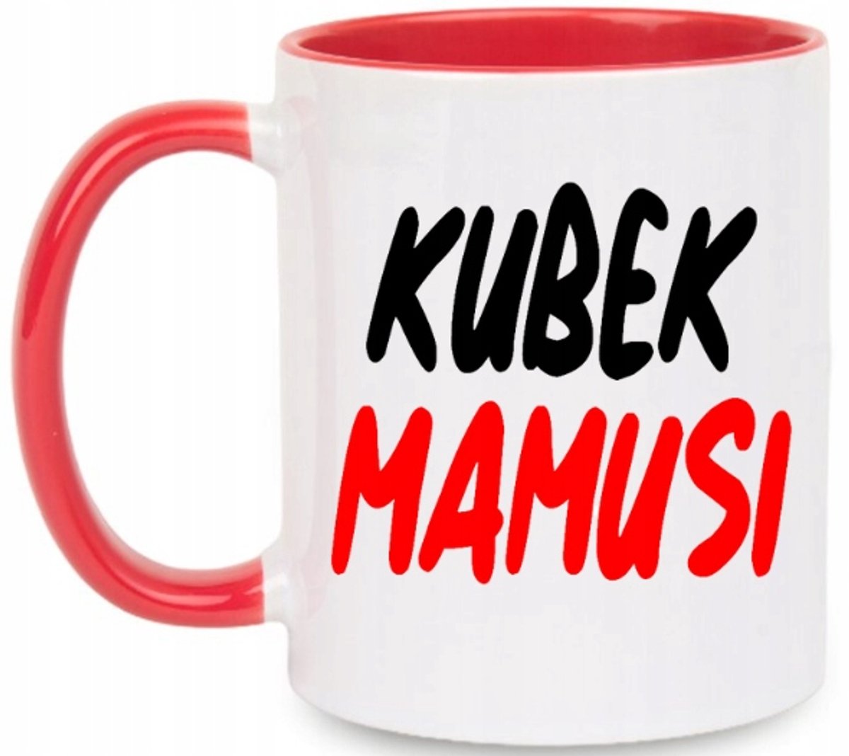 Moederdag Mok: Wit/Rood Cadeau voor Mama