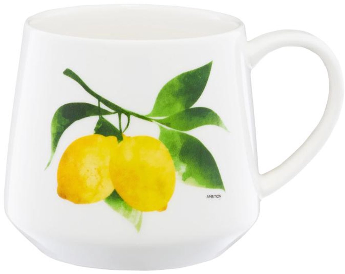 Ambition Frutti Mok Citron Porselein 460ml - Koffie & Thee