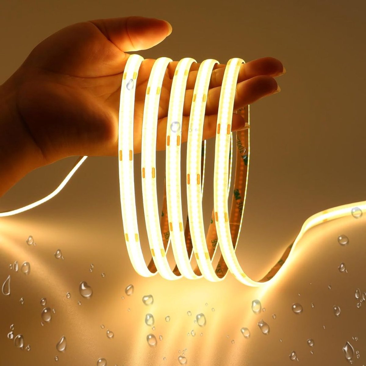 MKSS® Interieur Verlichting - Led Strip – 6M – Met App - Geel
