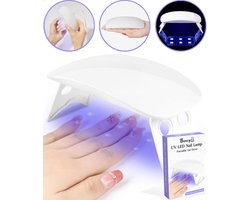 Boncy® UV Lamp Gelnagels Nagellamp - Nageldroger - Nagel Lamp Gel Nagellak Led - Nagels Lampje Gellak droger - Nageldrogers