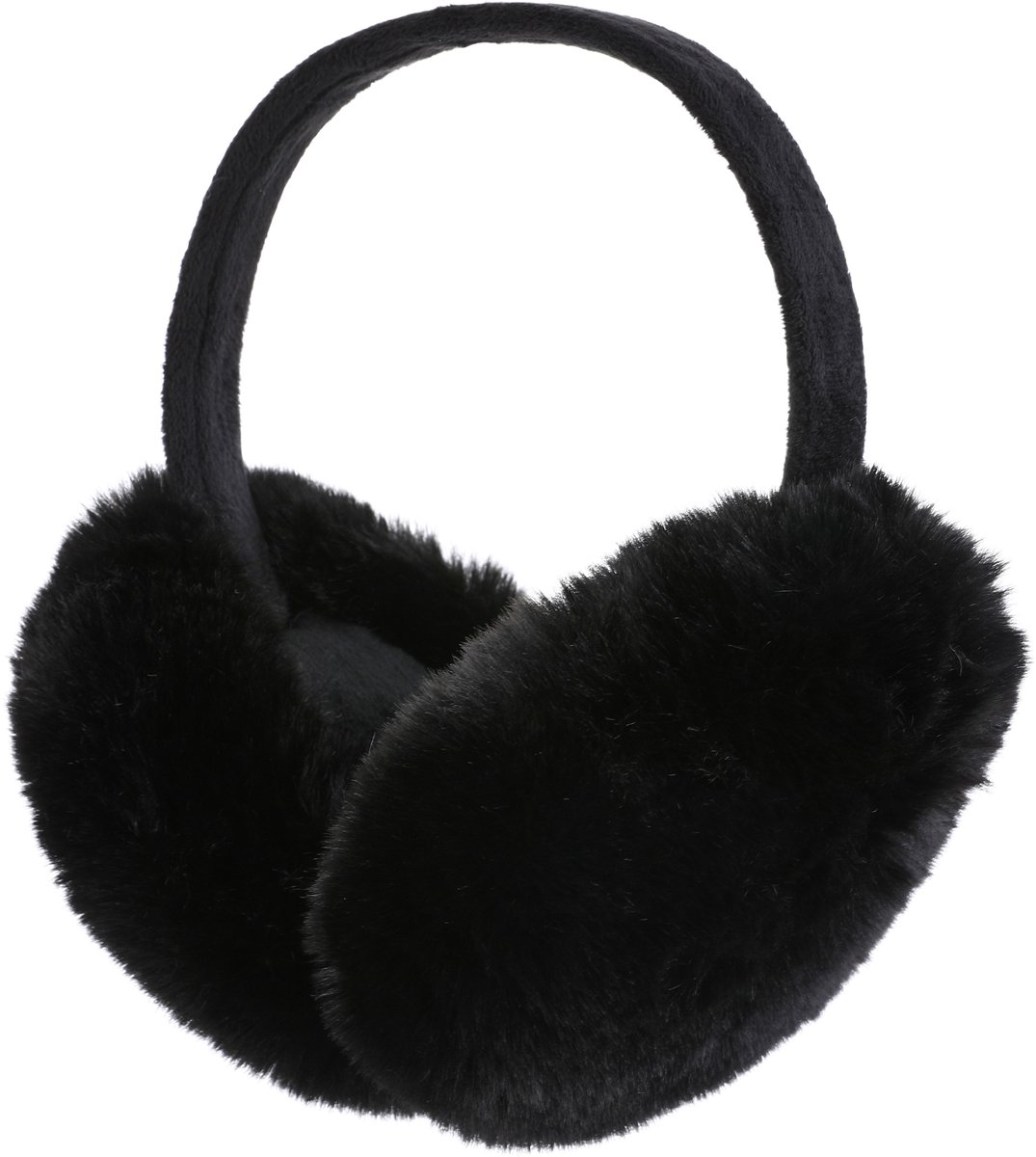 Oorwarmers Faux Fur Play - Zwart