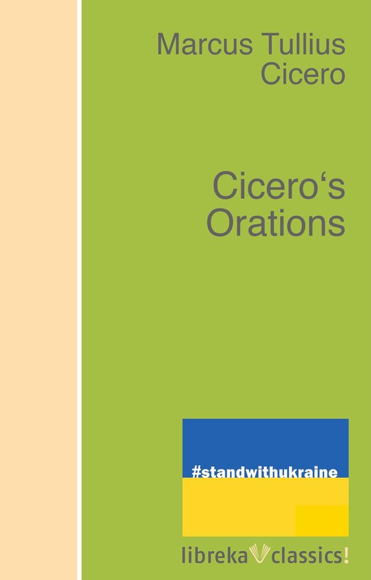 Cicero's Orations - cover