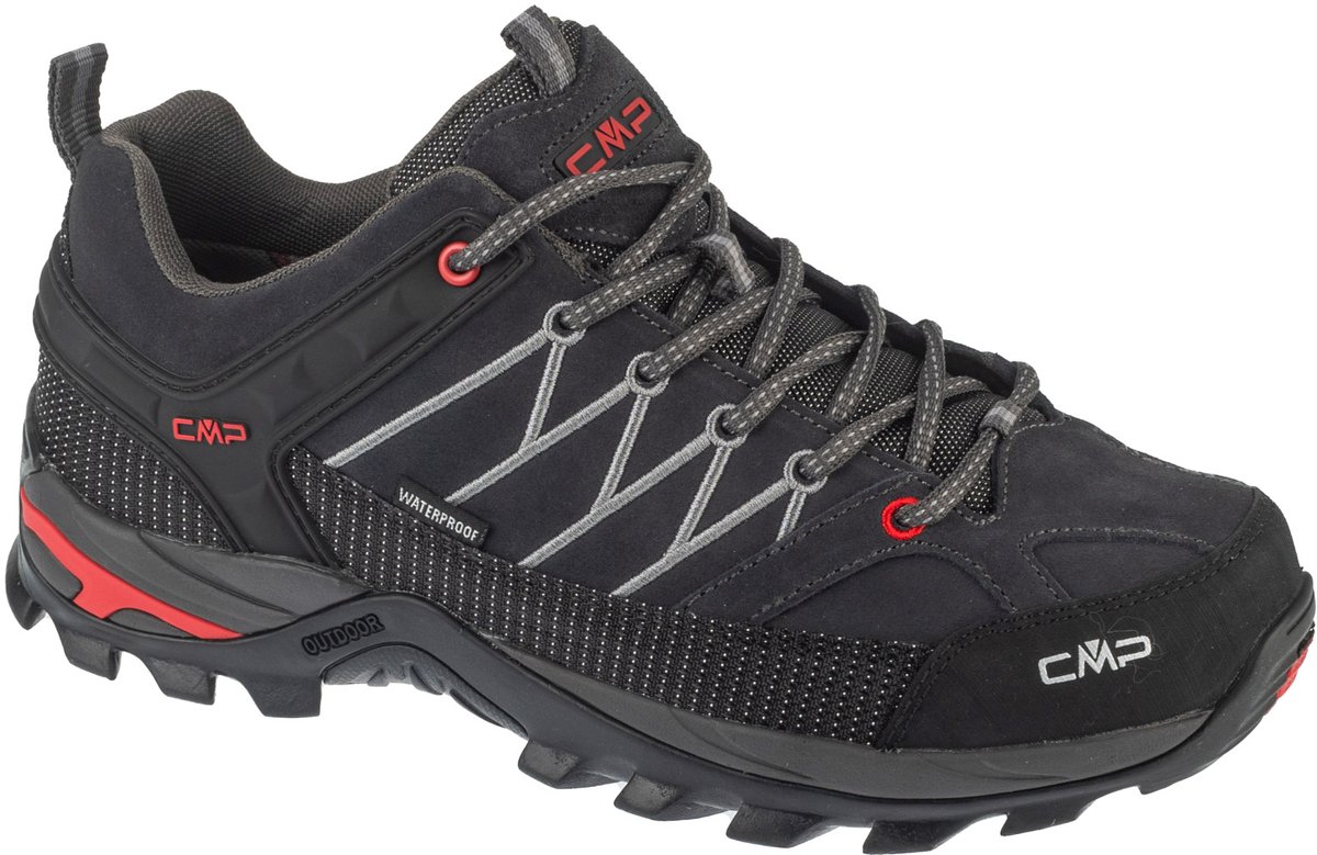 CMP Rigel Low WP, Mannen, Grijs, Trekkingschoenen, maat: 43