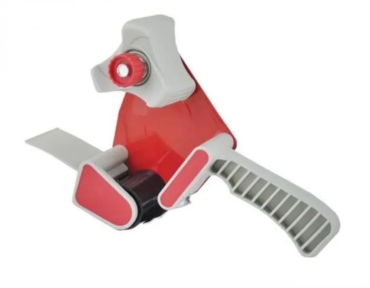 QTTVBTNA -Handdispenser voor Verpakkingstape – Tapehouder met Verstelbare Rem – Handige Tapedispenser voor Kartonnen Dozen en Verpakkingen