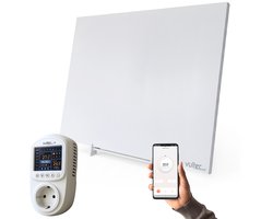 Infrarood Verwarmingspaneel F450 - 450Watt met IQP Wifi thermostaat - Elektrische verwarming -…