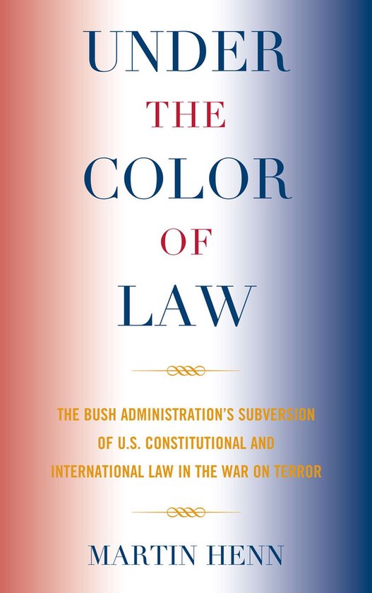 Under the Color of Law - cover