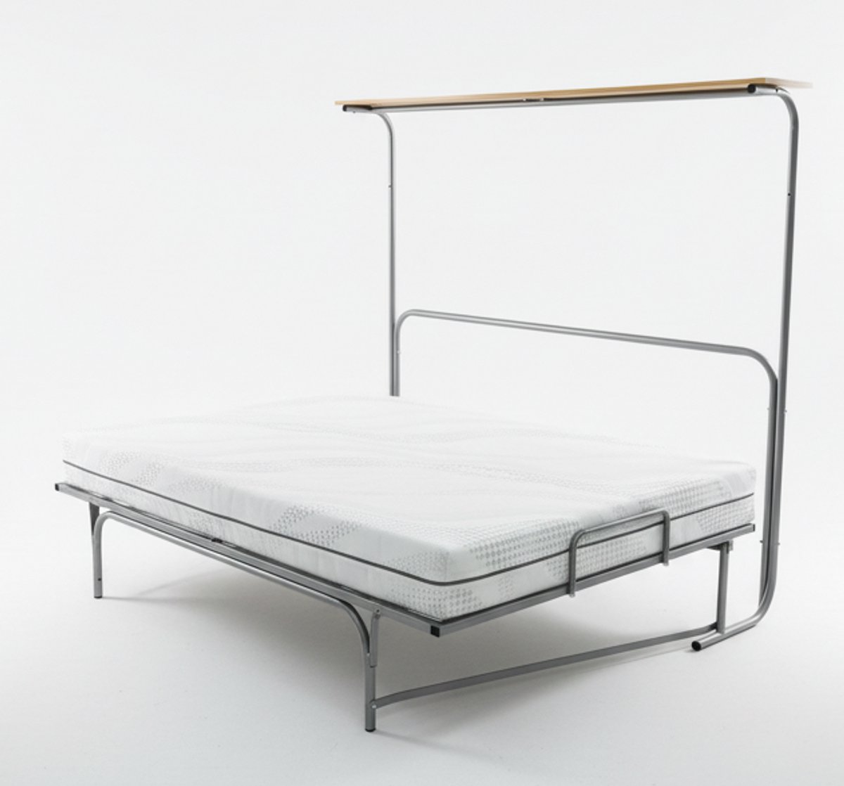 Nessa® - 140x200 Opklapbed met dwarsgespannen spiraalbodem